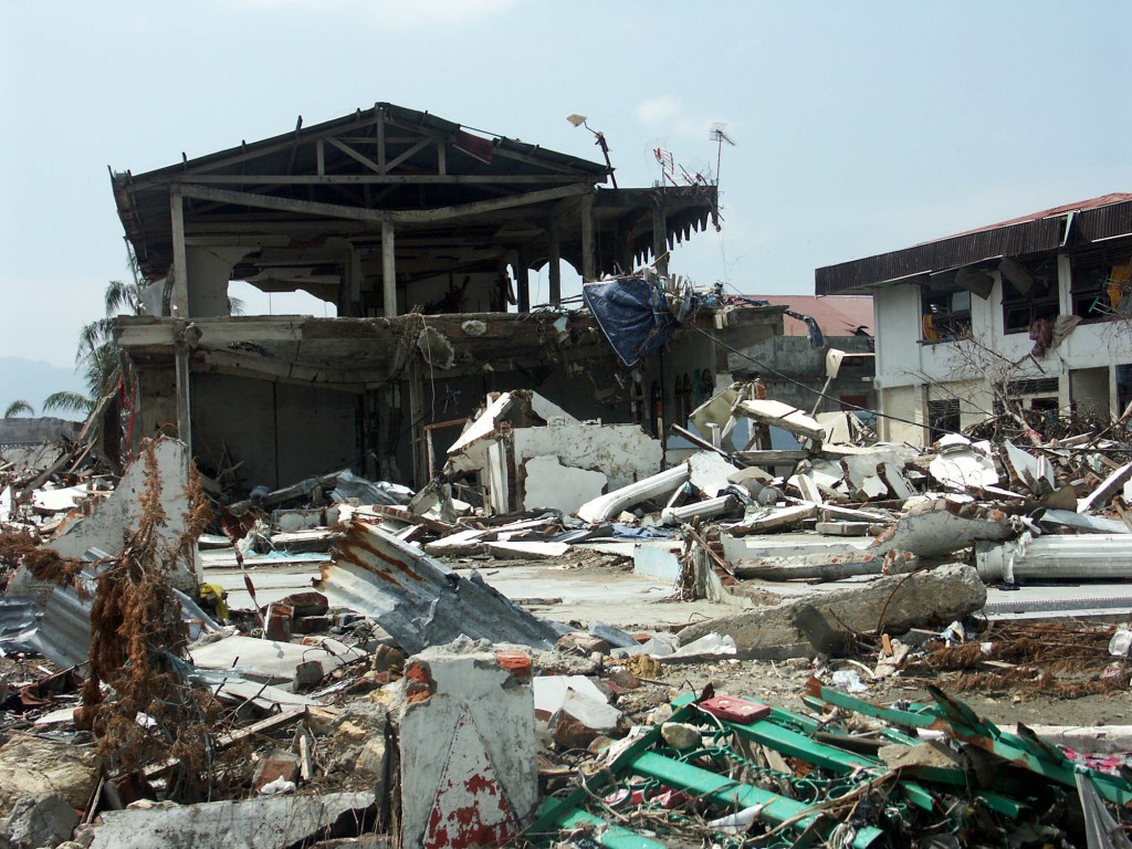 More than 140,000 people lost there lives or were lost to the tsunami