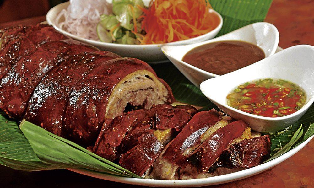 Traditional Lechon from Cebu Islands, Philippines  