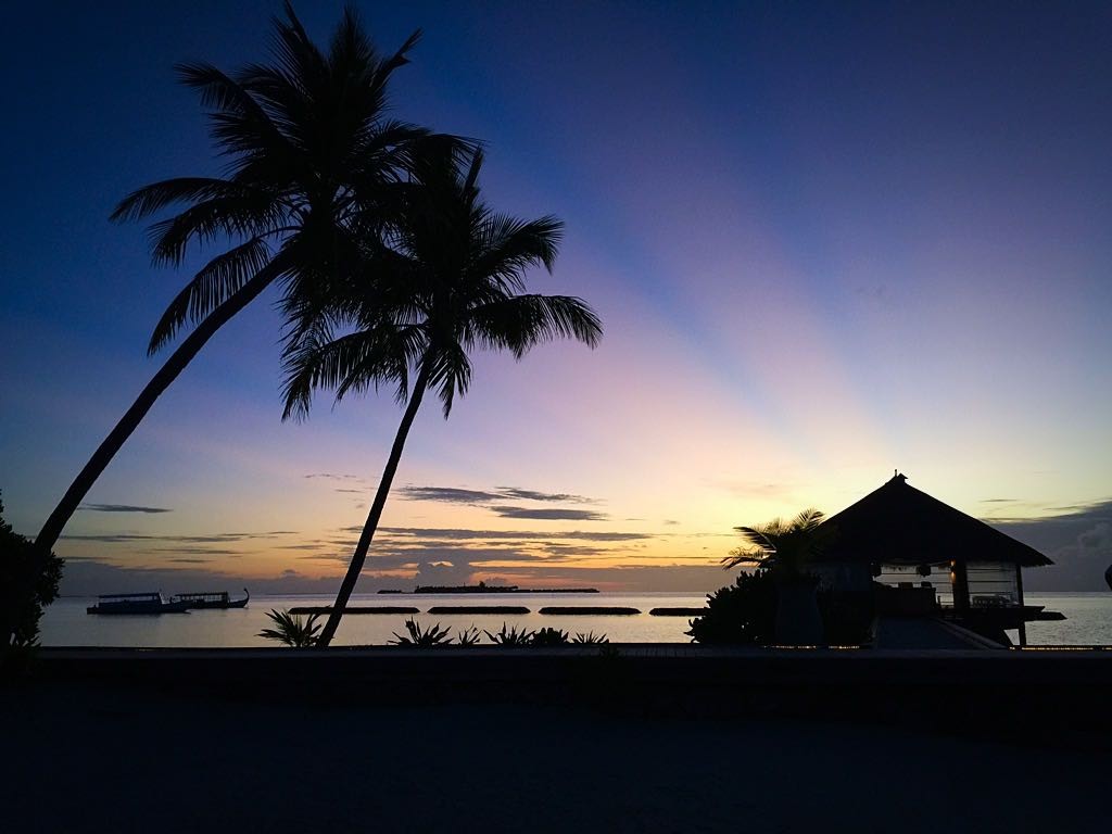 Beautiful Maldivian Sunset
